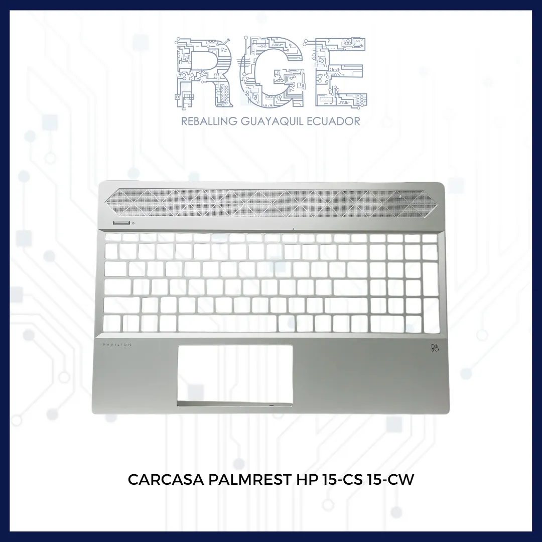 CARCASA PALMREST HP 15-CW 15-CS SIN TOUCH MAUSE