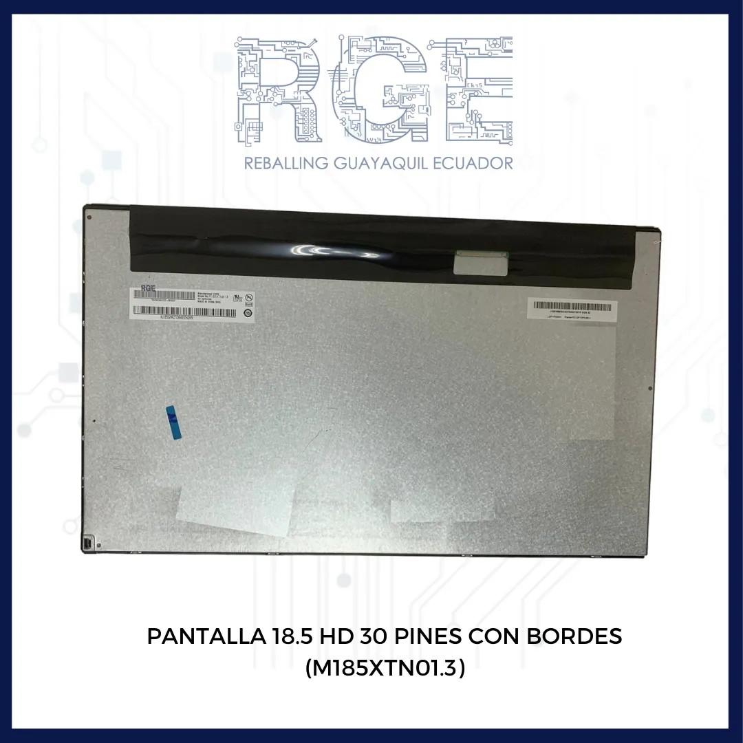 PANTALLA 18.5 HD 30 PINES CON BORDE M185XTN01.3