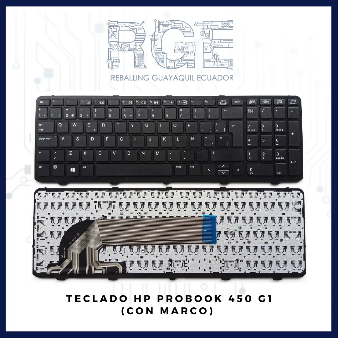 TECLADO HP PROBOOK 450 G1 G2, 650 G1, 655 G1