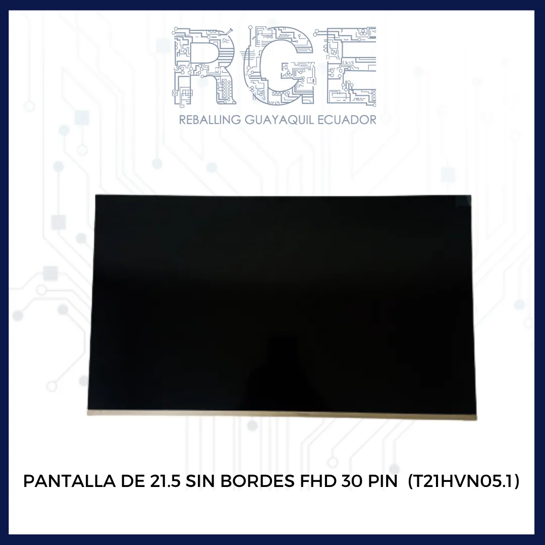 PANTALLA DE 21.5&quot; FHD 30 PIN SIN BORDES SOCKET EN MEDIO (T21HVN05.1)