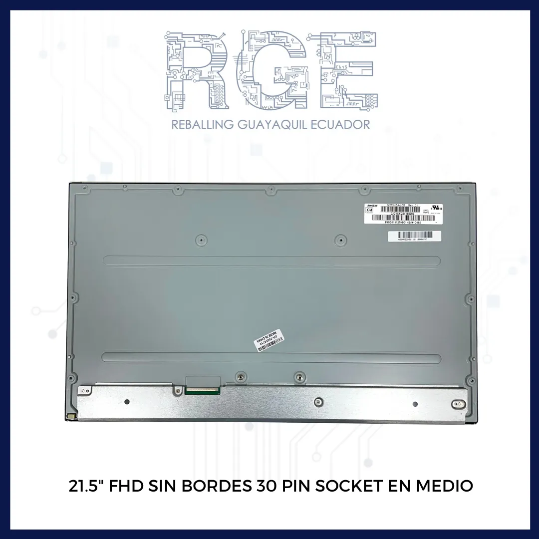 PANTALLA DE 21.5" FHD 30 PIN SIN BORDES SOCKET EN MEDIO (T21HVN05.1)