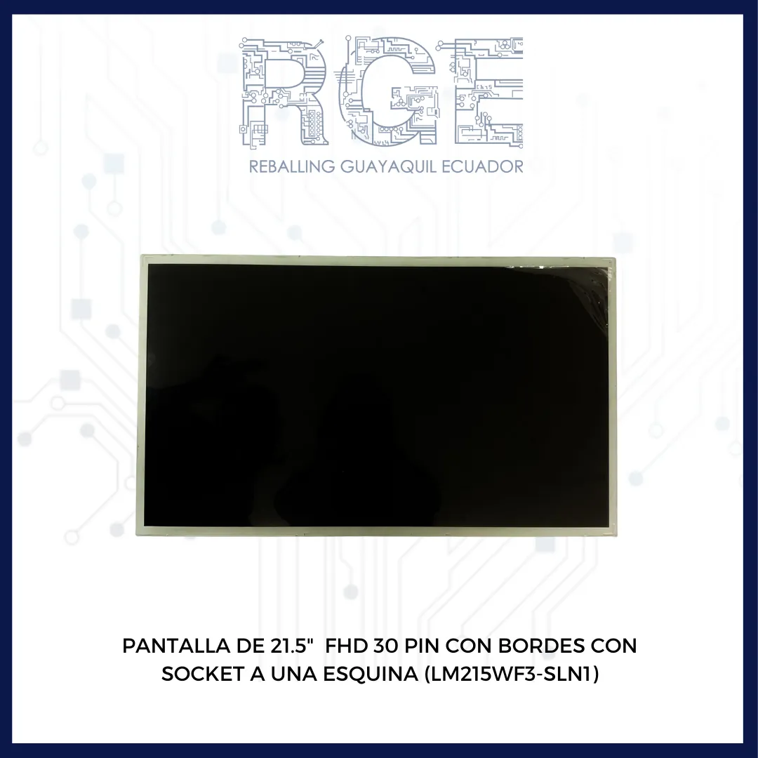 PANTALLA DE 21.5″ FHD 30 PIN CON BORDES SOCKET A UNA ESQUINA (LM215WF3-SLN1) 