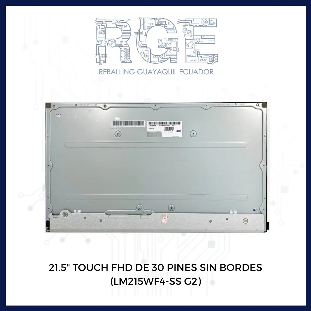 PANTALLA DE 21.5&quot; TOUCH FHD DE 30 PINES SIN BORDES (LM215WFA-SSG2)
