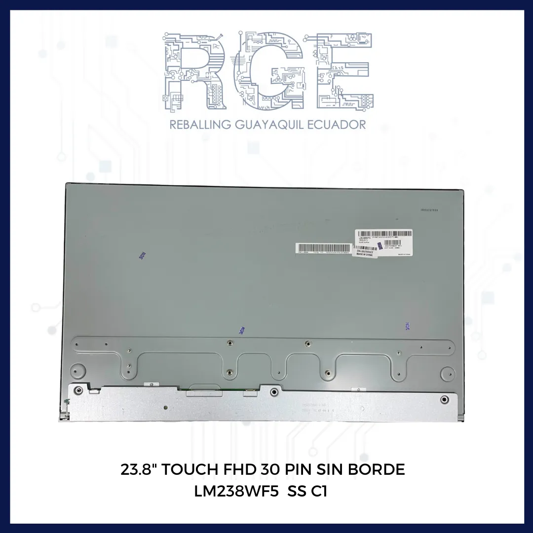 PANTALLA DE 23.8" TOUCH FHD 30 PIN SIN BORDE (LM238WF5 SS C1)