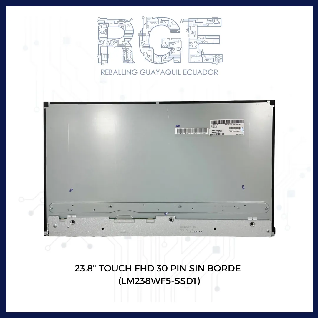 PANTALLA DE 23.8" TOUCH FHD 30 PIN SIN BORDE (LM238WF5-SS D1)