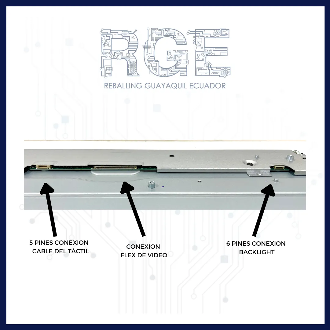 PANTALLA DE 23.8" TOUCH FHD 30 PIN SIN BORDE (LM238WF5-SS D1)