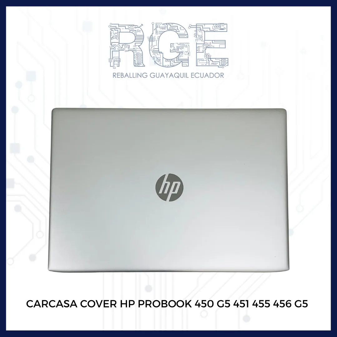 CARCASA COVER HP PROBOOK 450 G5 451 455 456 G5 / PALMREST COLOR PLATA 