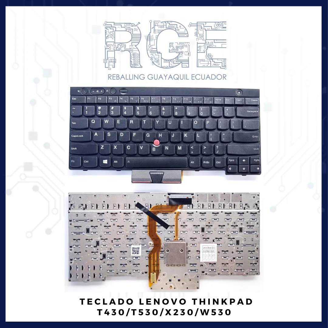 TECLADO LENOVO THINKPAD T430, T530,  X230, W530