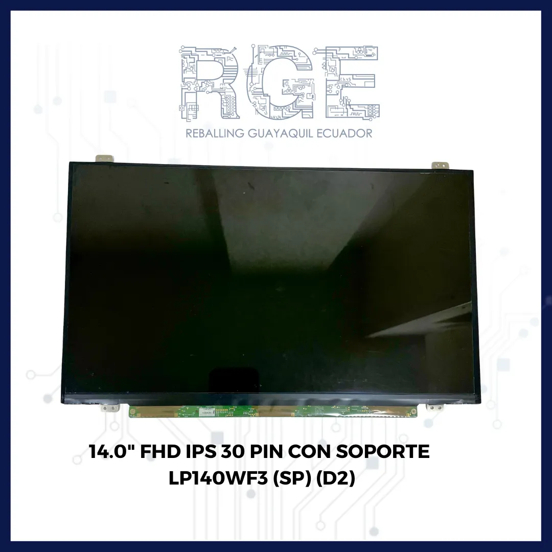 PANTALLA 14.0 FHD IPS 30 PIN CON SOPORTE LP140WF3-SPD2 /N140HCA-EAB / B140HAN02.6