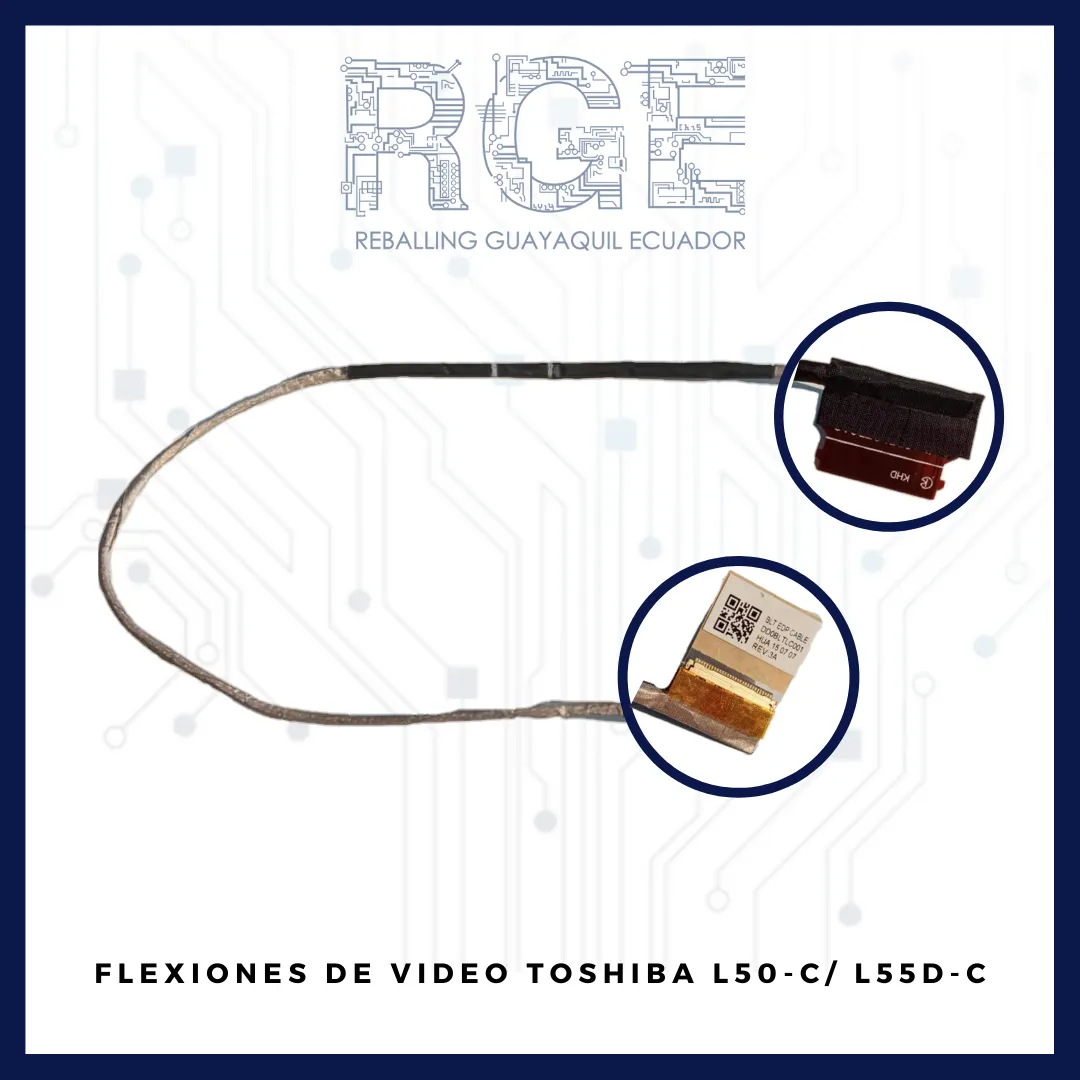 FLEX DE VÍDEO PARA LAPTOP TOSHIBA L55D-C/L50-C