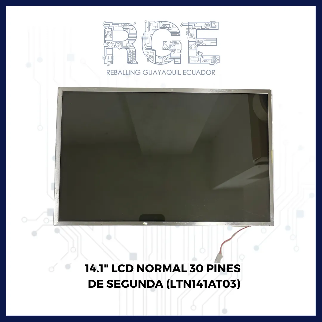 PANTALLA DE 14.1" LCD NORMAL 30 PINES (LTN141AT03)